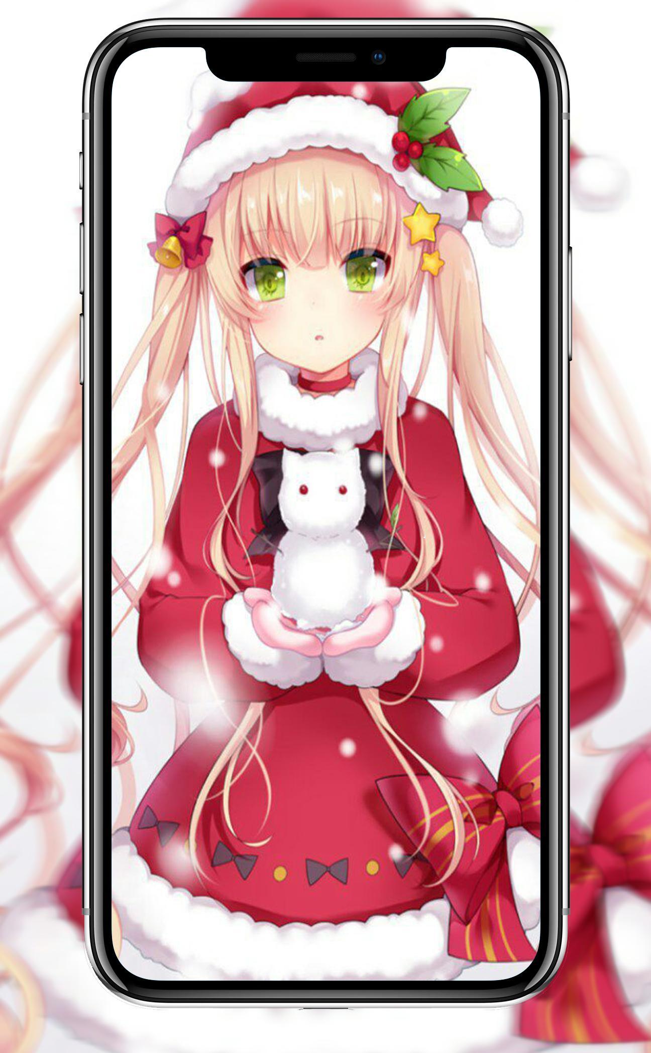 Christmas Anime Girl Wallpapers