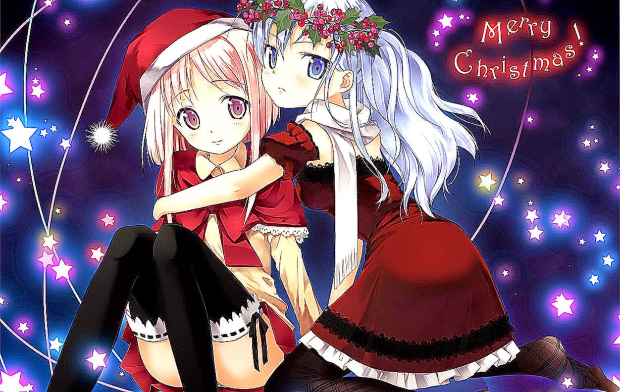 Christmas Anime Girl Wallpapers