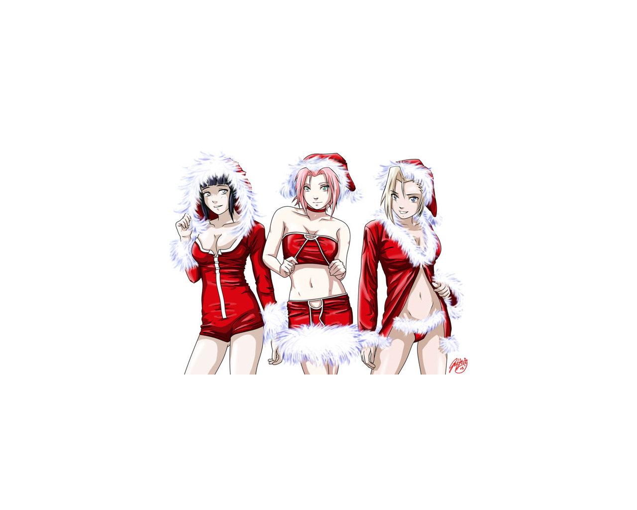 Christmas Anime Girl Wallpapers