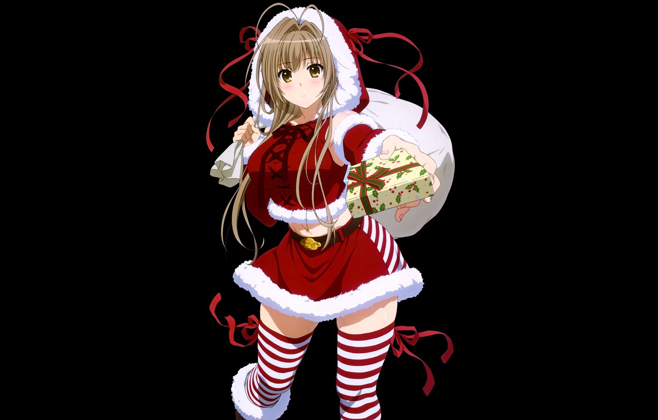 Christmas Anime Girl Wallpapers