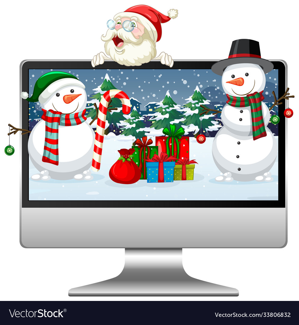 Christmas Background For Computer