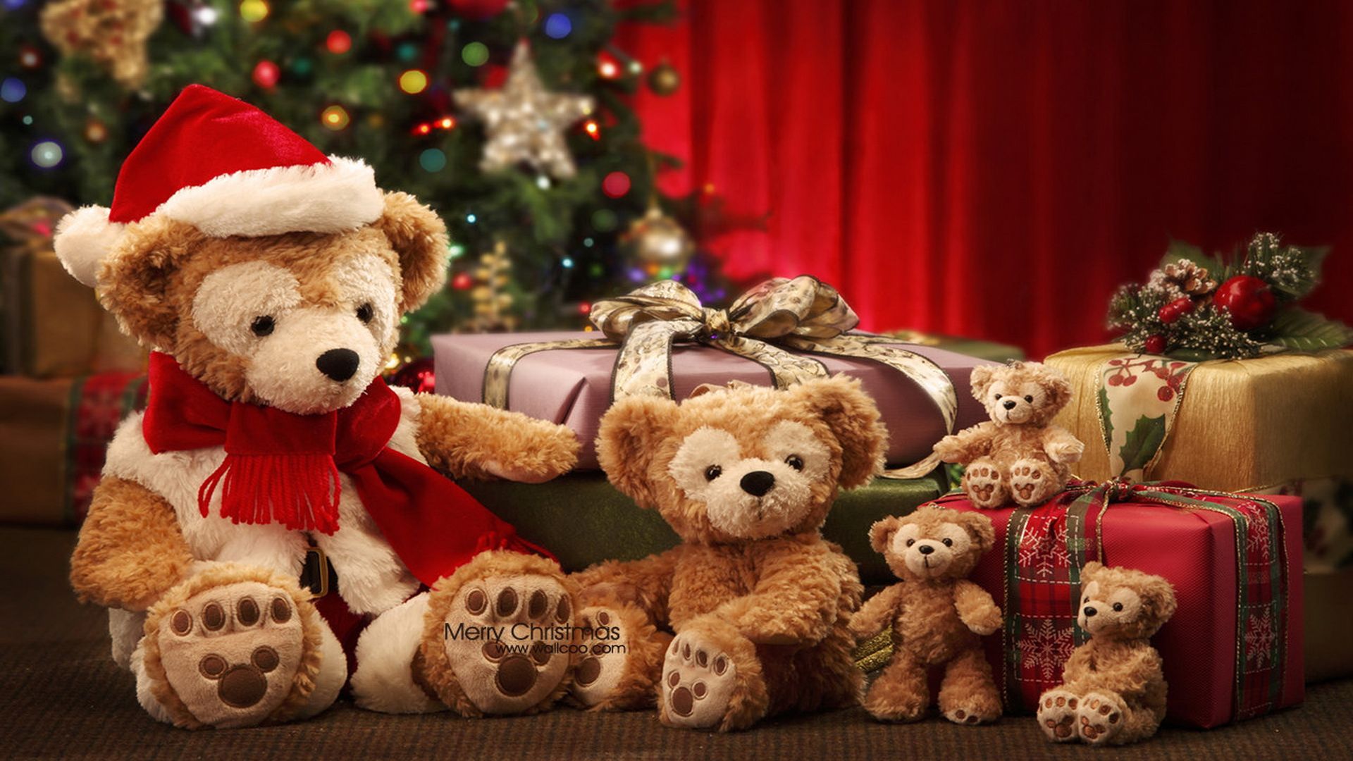 Christmas Bear Wallpapers