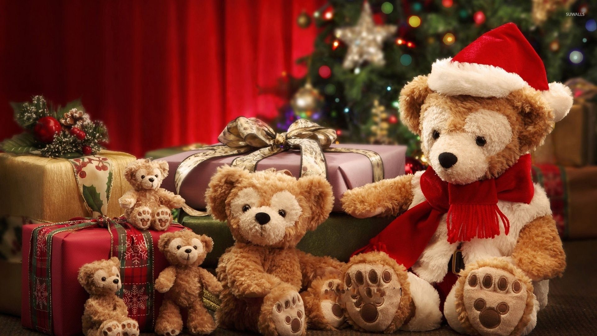 Christmas Bear Wallpapers