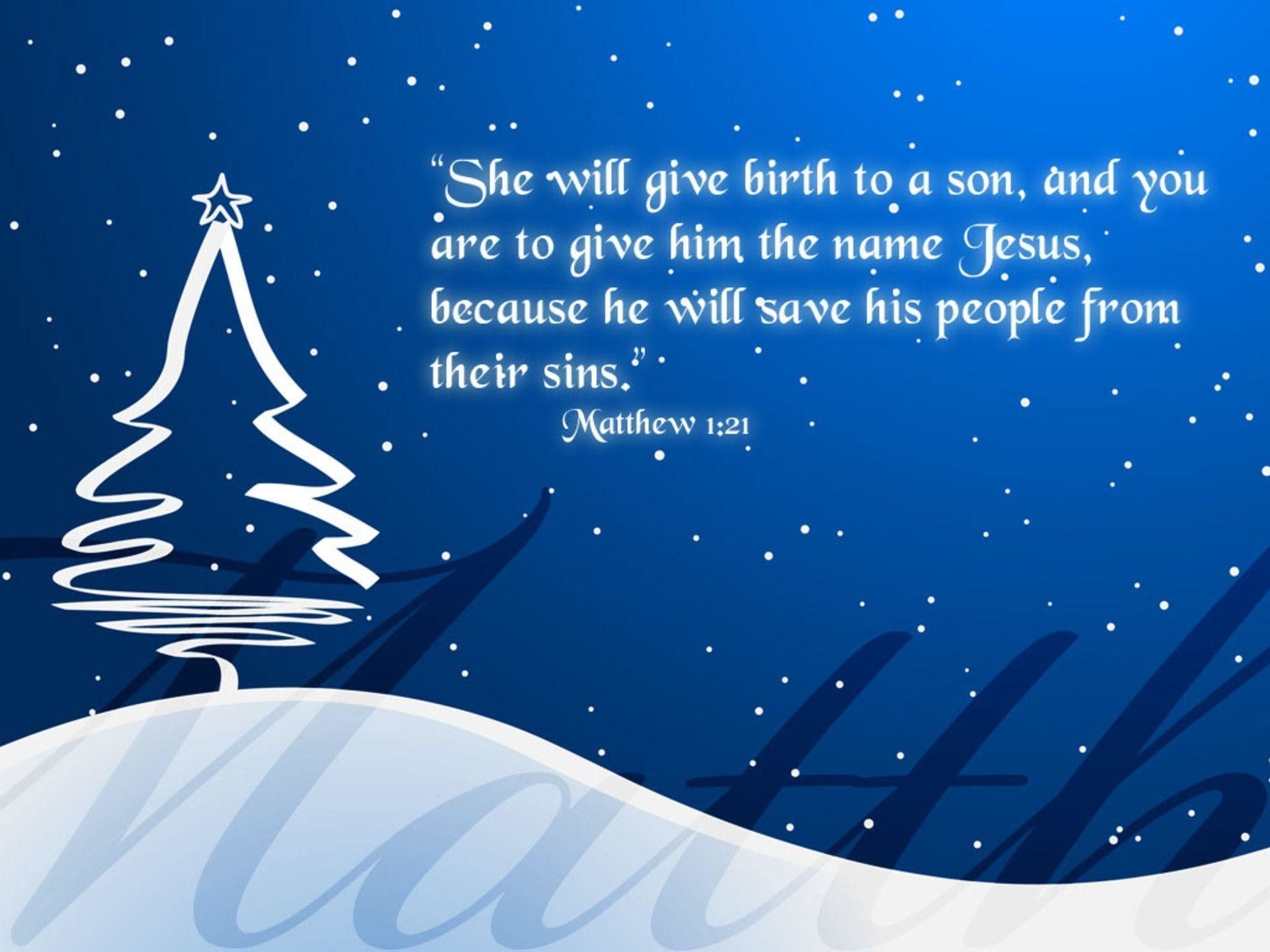 Christmas Bible Verses Wallpapers