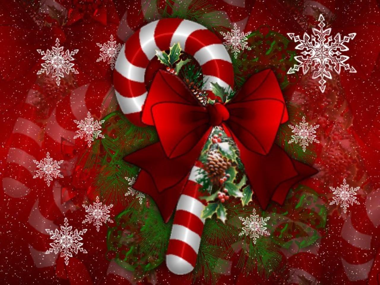 Christmas Candy Canes Wallpapers