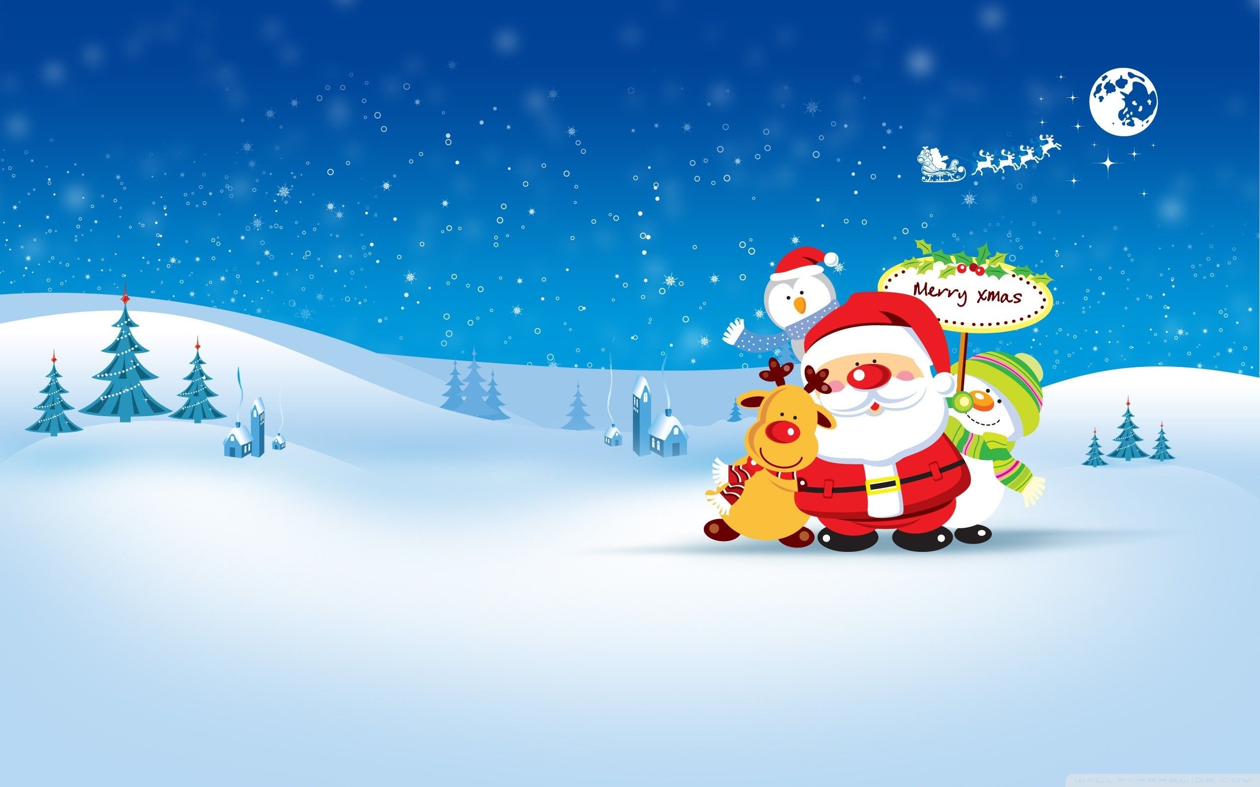 Christmas Cartoon Classic Wallpapers