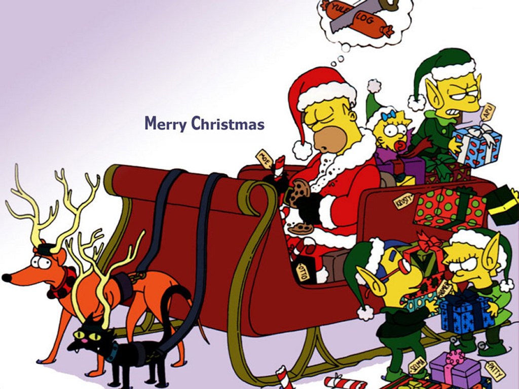 Christmas Cartoon Wallpapers