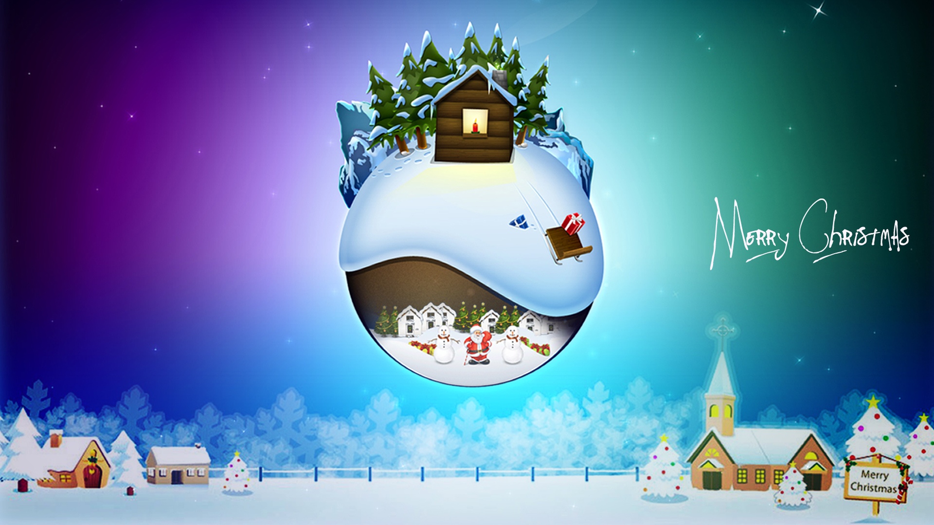 Christmas Cartoon Wallpapers