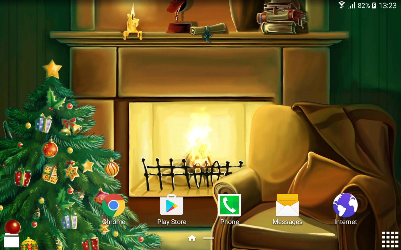 Christmas Chimney Wallpapers