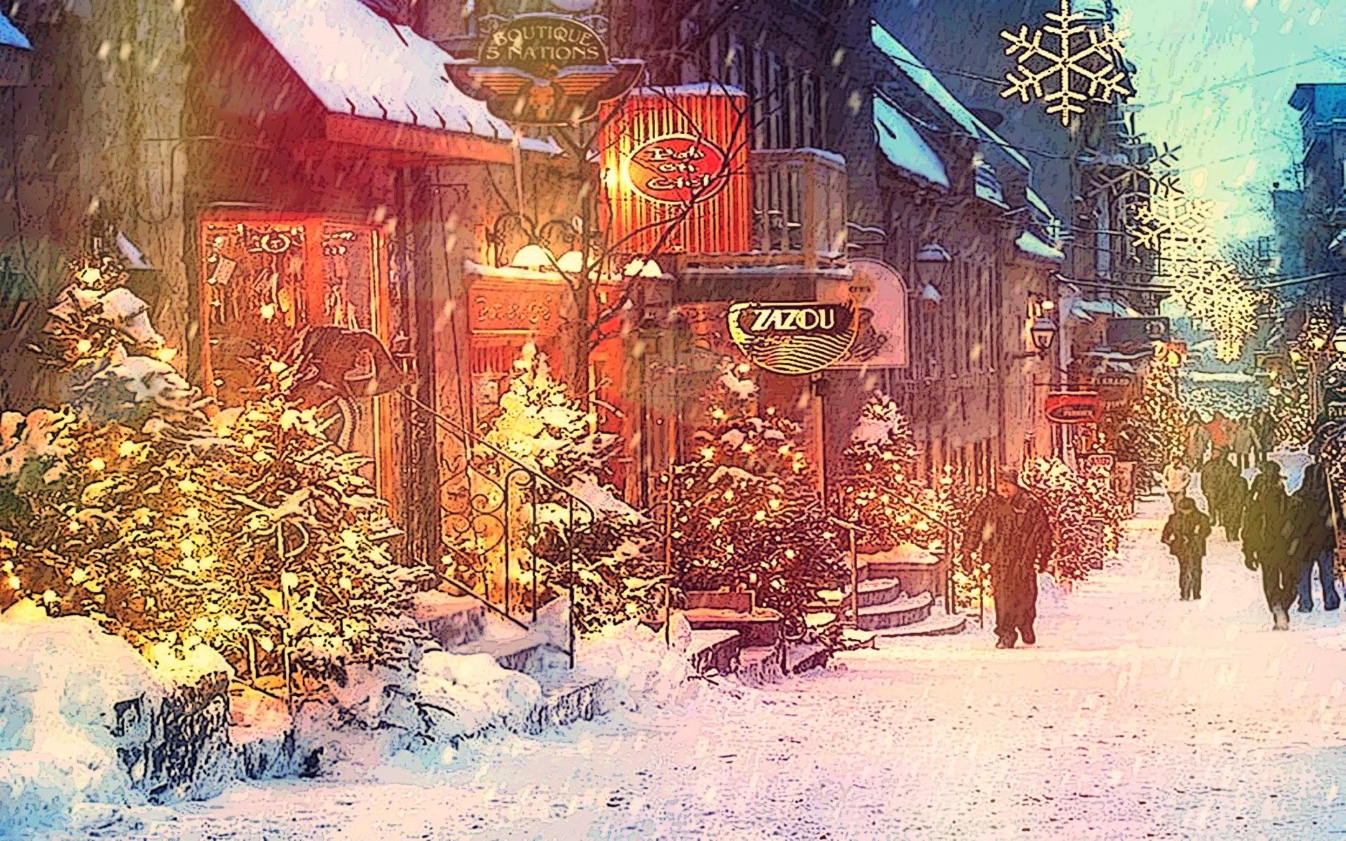 Christmas City Wallpapers