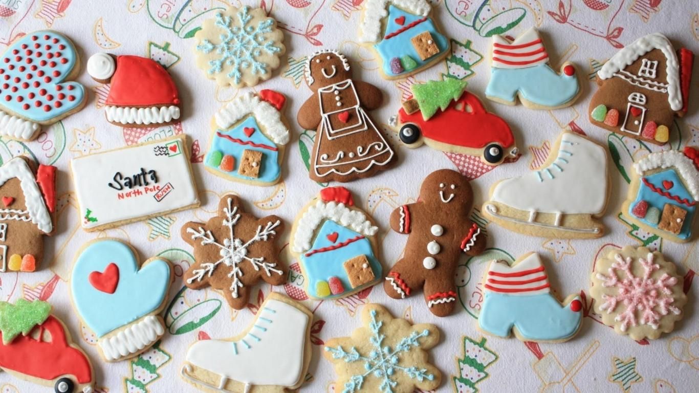 Christmas Cookie Wallpapers