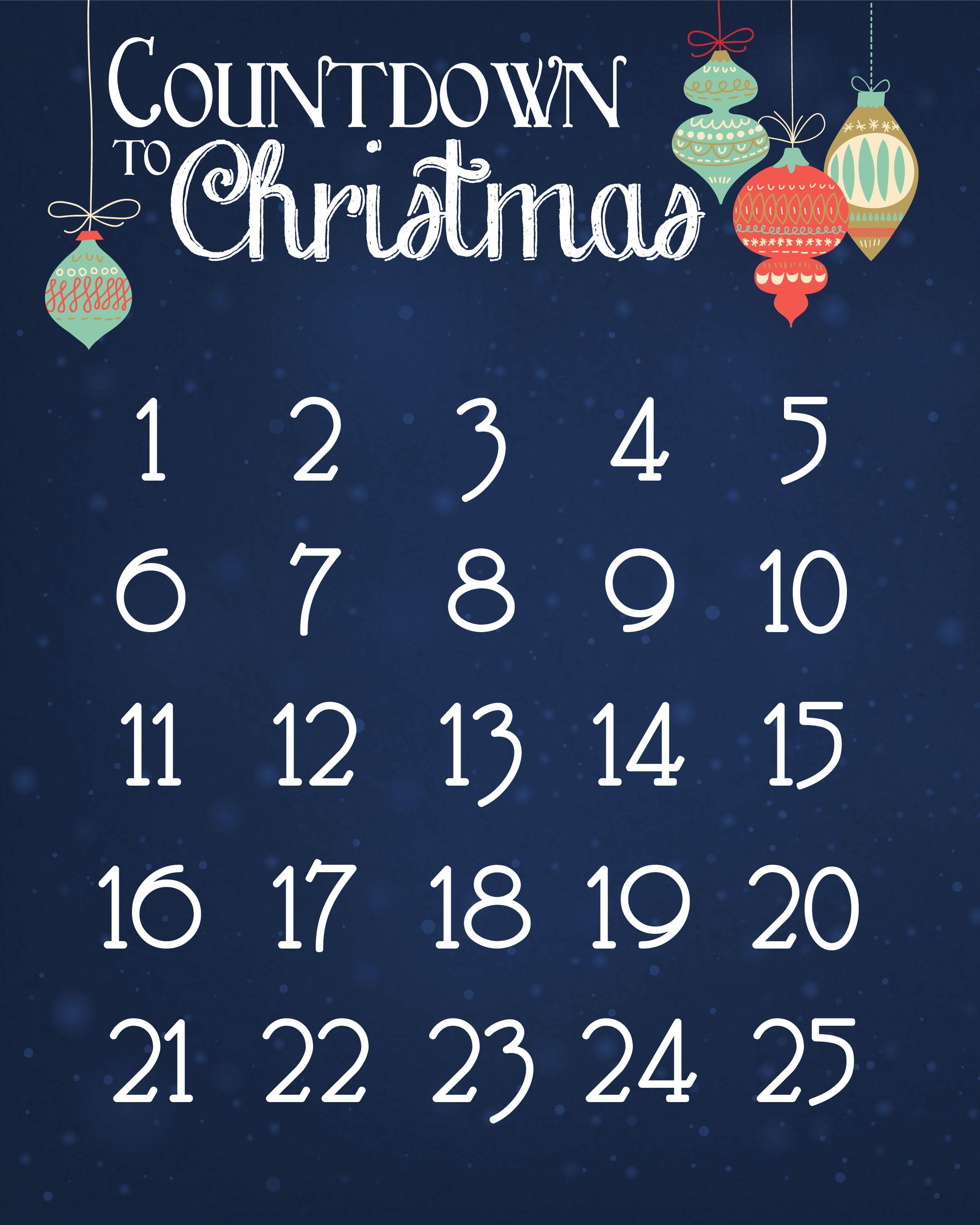 Christmas Countdown Wallpapers