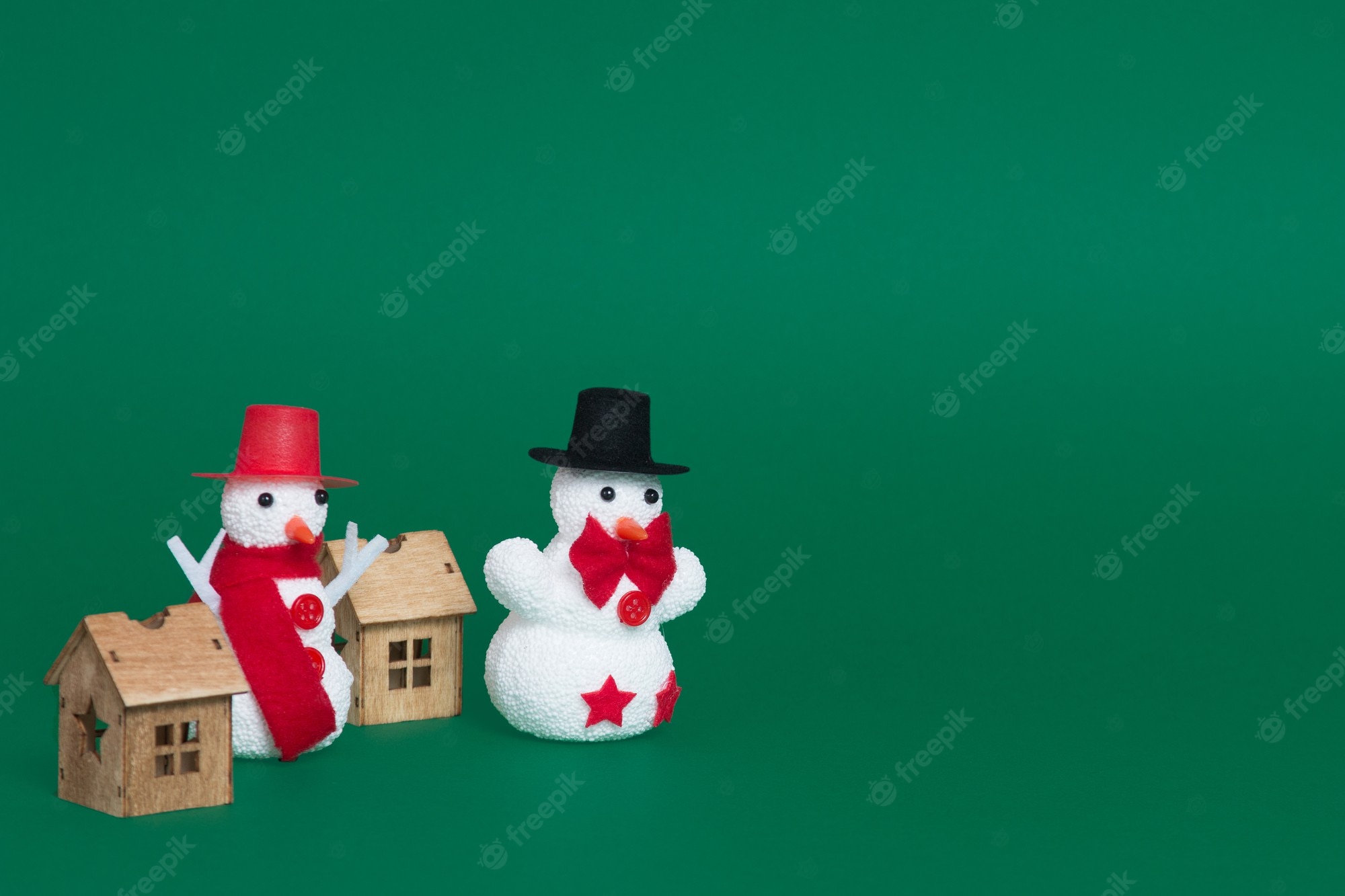 Christmas Cute Snowman Toy Wallpapers