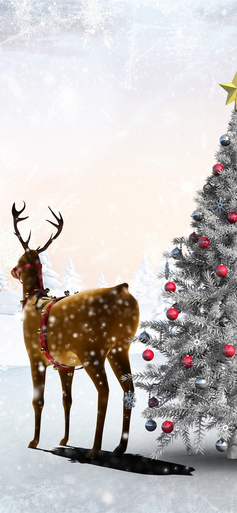 Christmas Deer Wallpapers