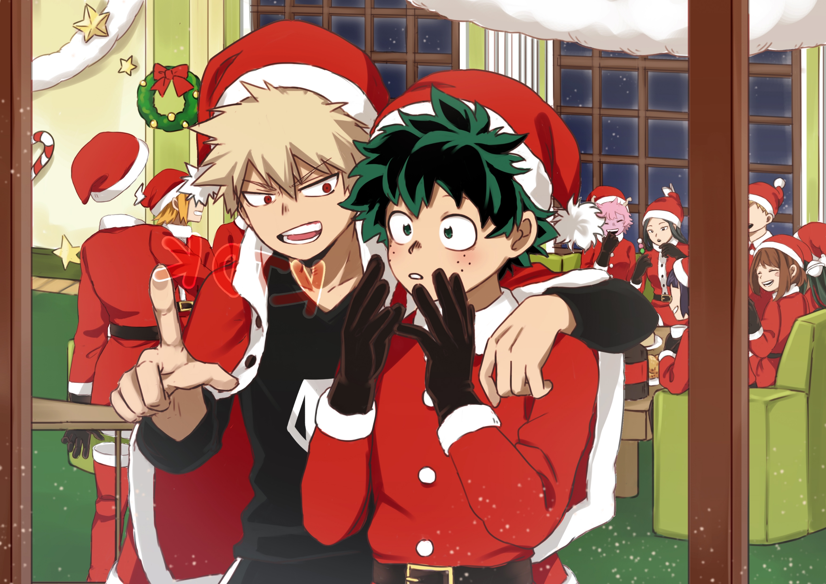 Christmas Deku Wallpapers