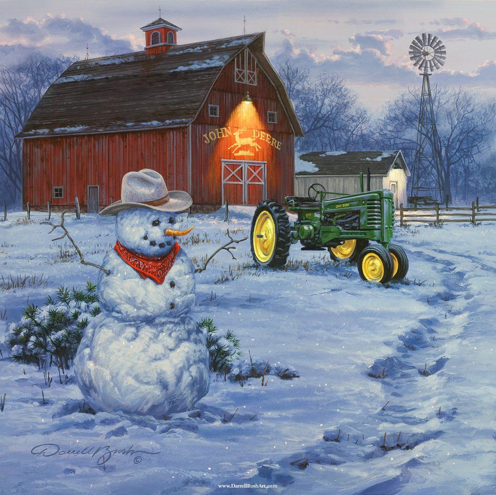 Christmas Farm Wallpapers