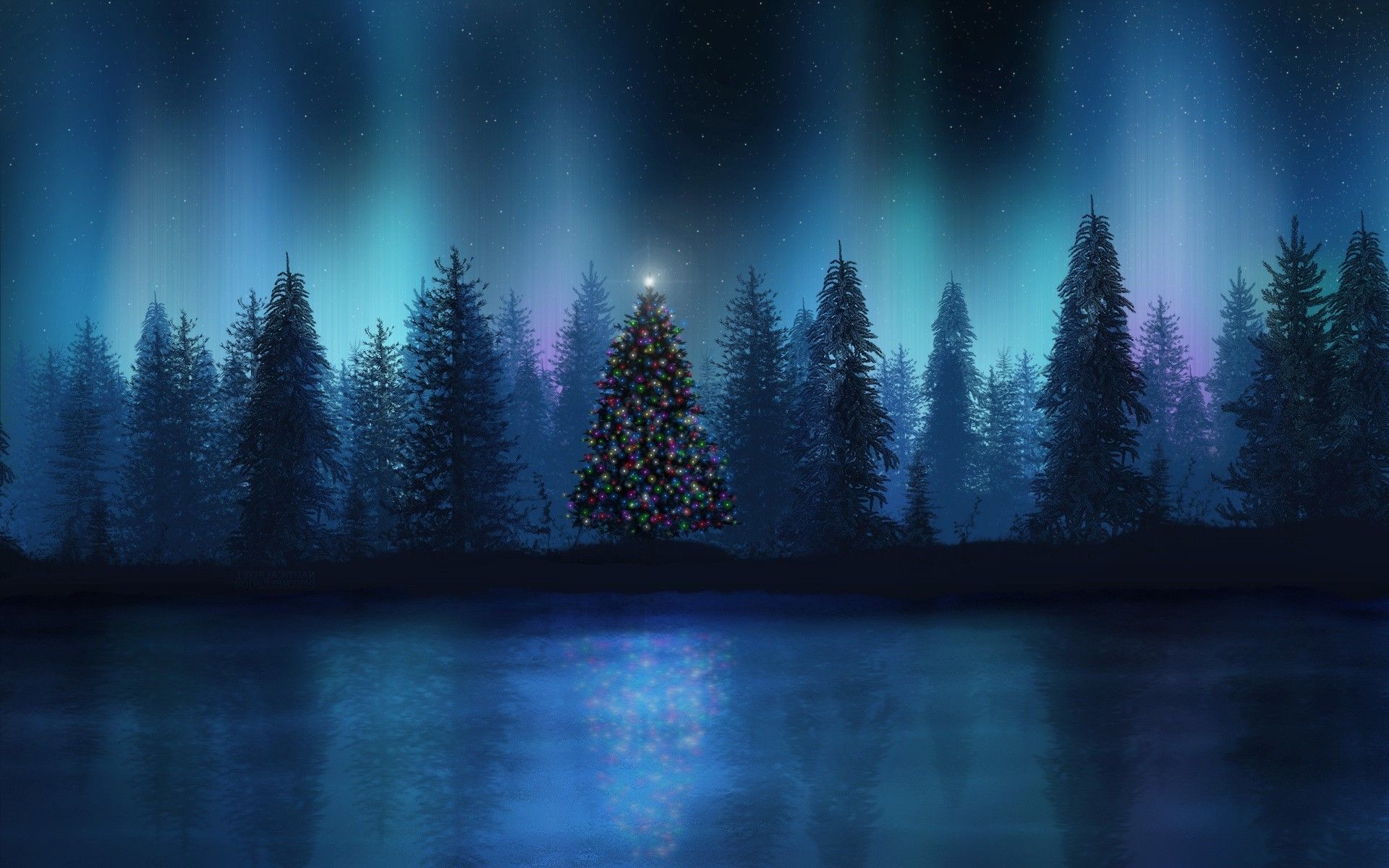 Christmas Forest Wallpapers