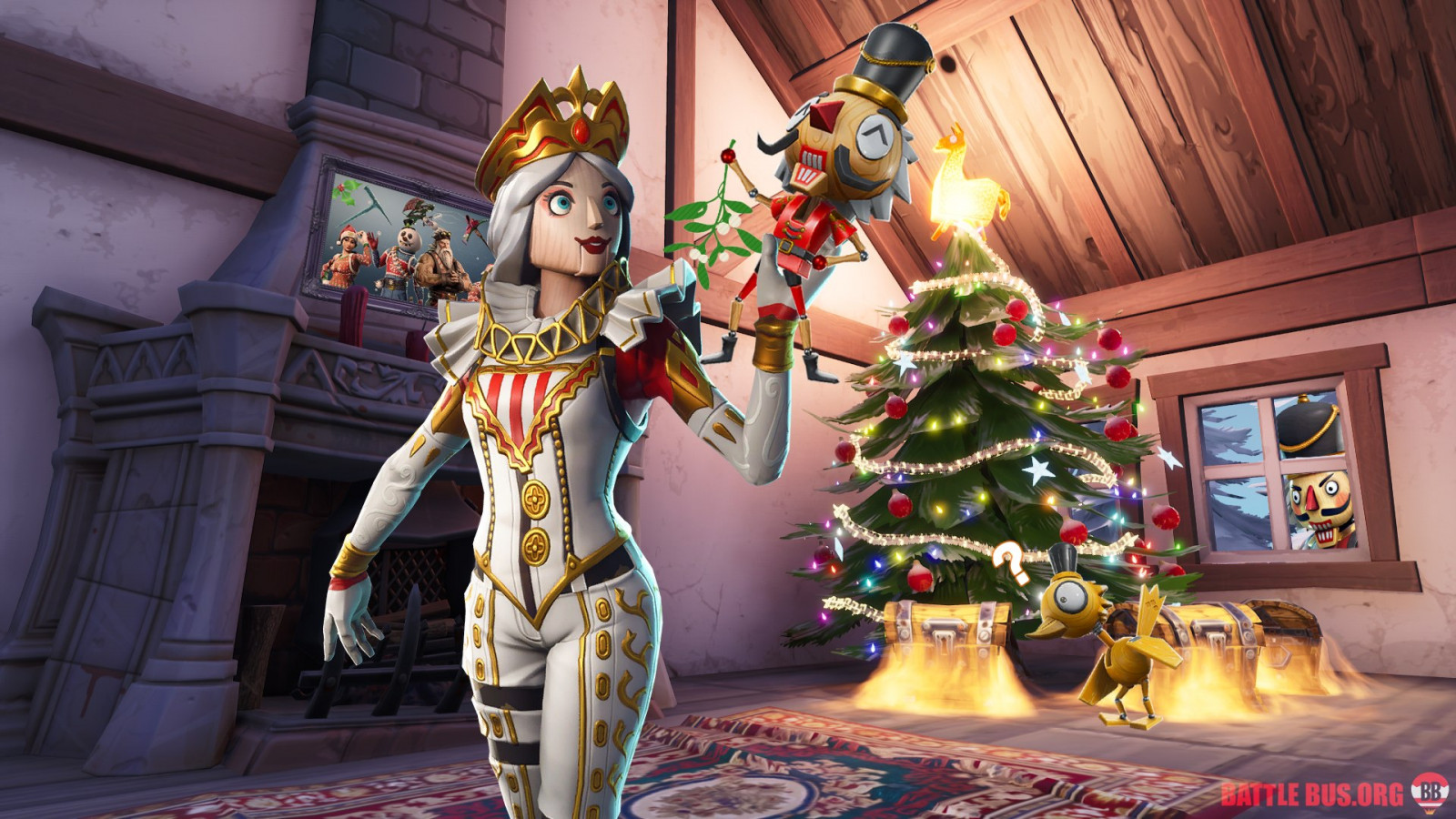 Christmas Fortnite Wallpapers