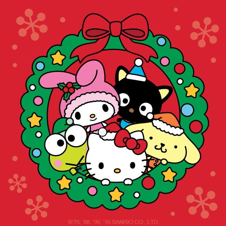 Christmas Hello Kitty Wallpapers