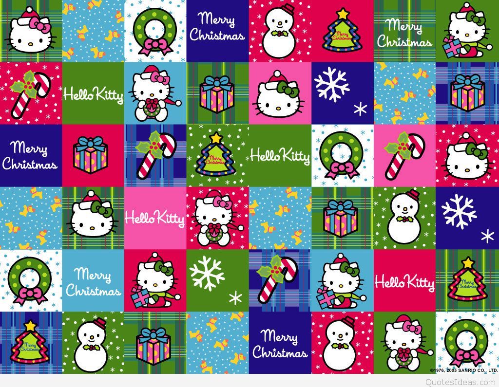 Christmas Hello Kitty Wallpapers