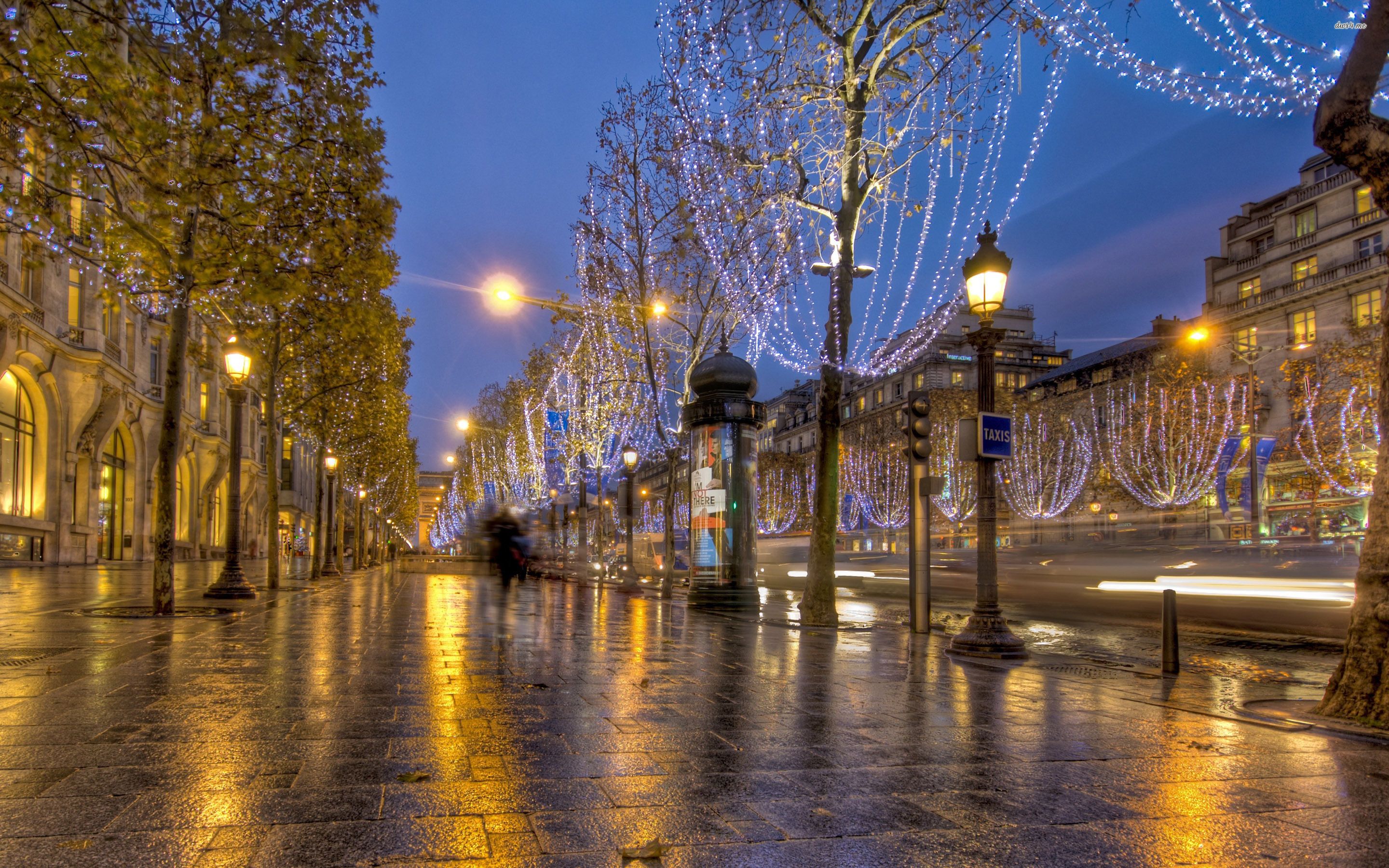 Christmas In Paris Wallpapers