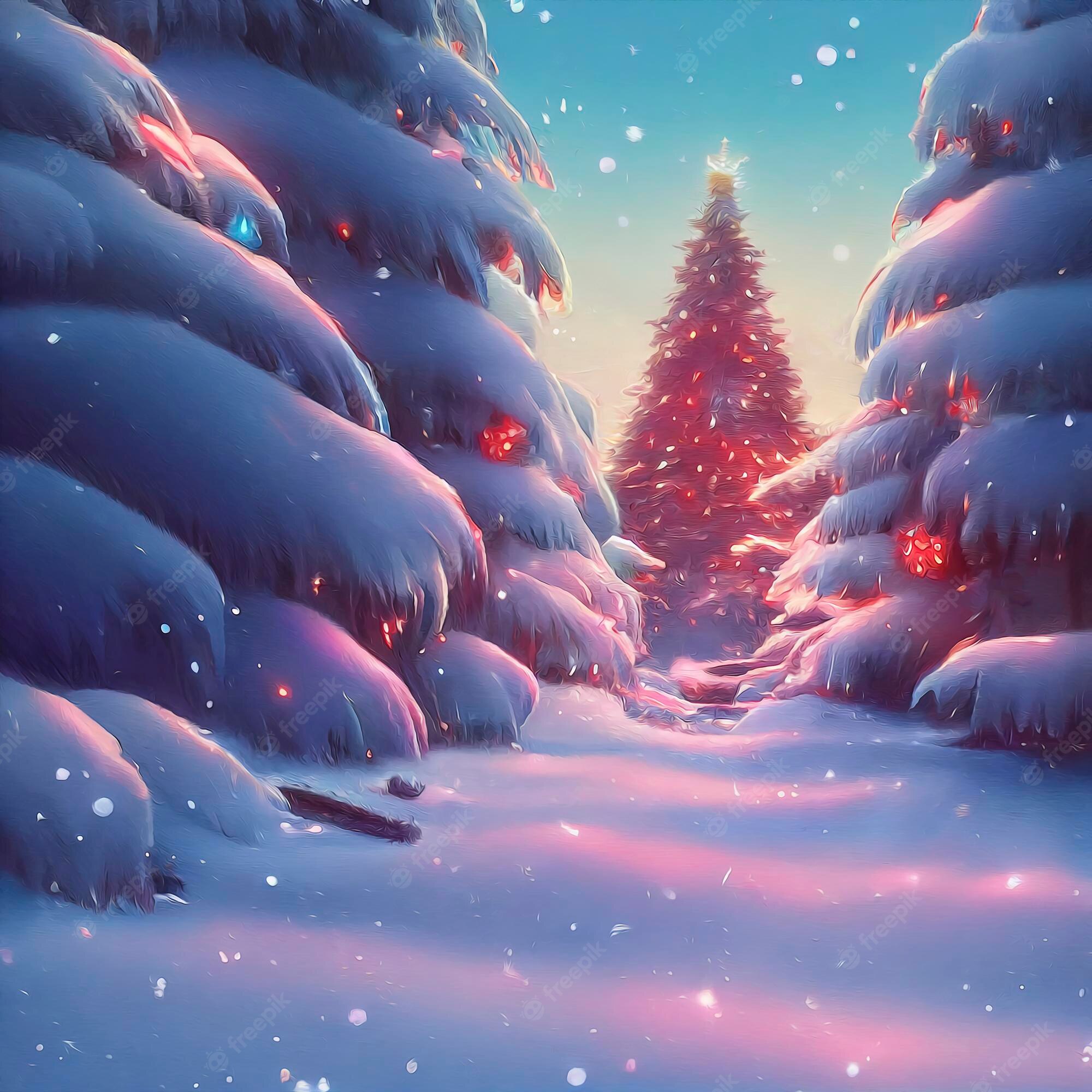 Christmas Landscape Wallpapers