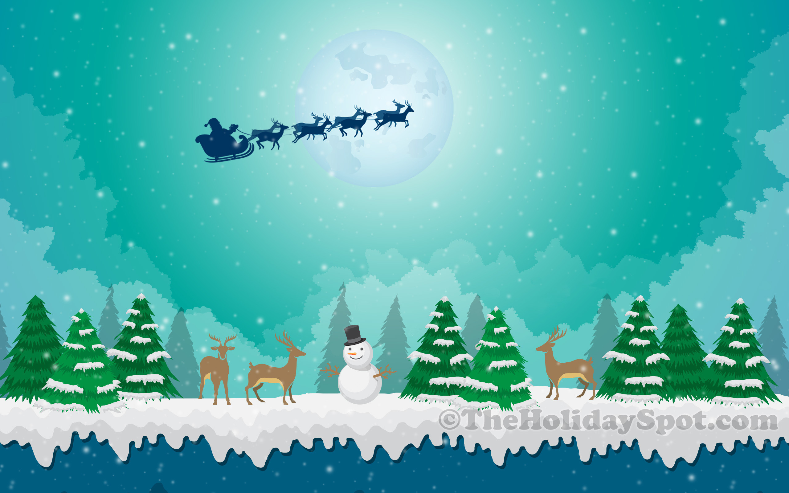 Christmas Landscape Wallpapers