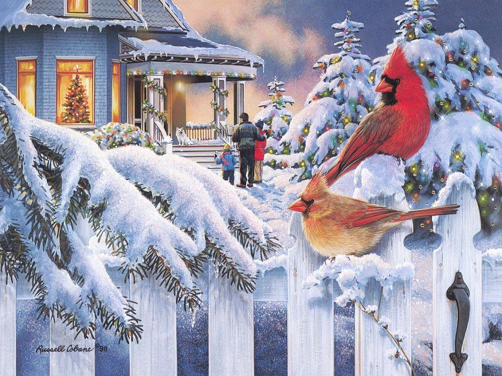 Christmas Landscape Wallpapers