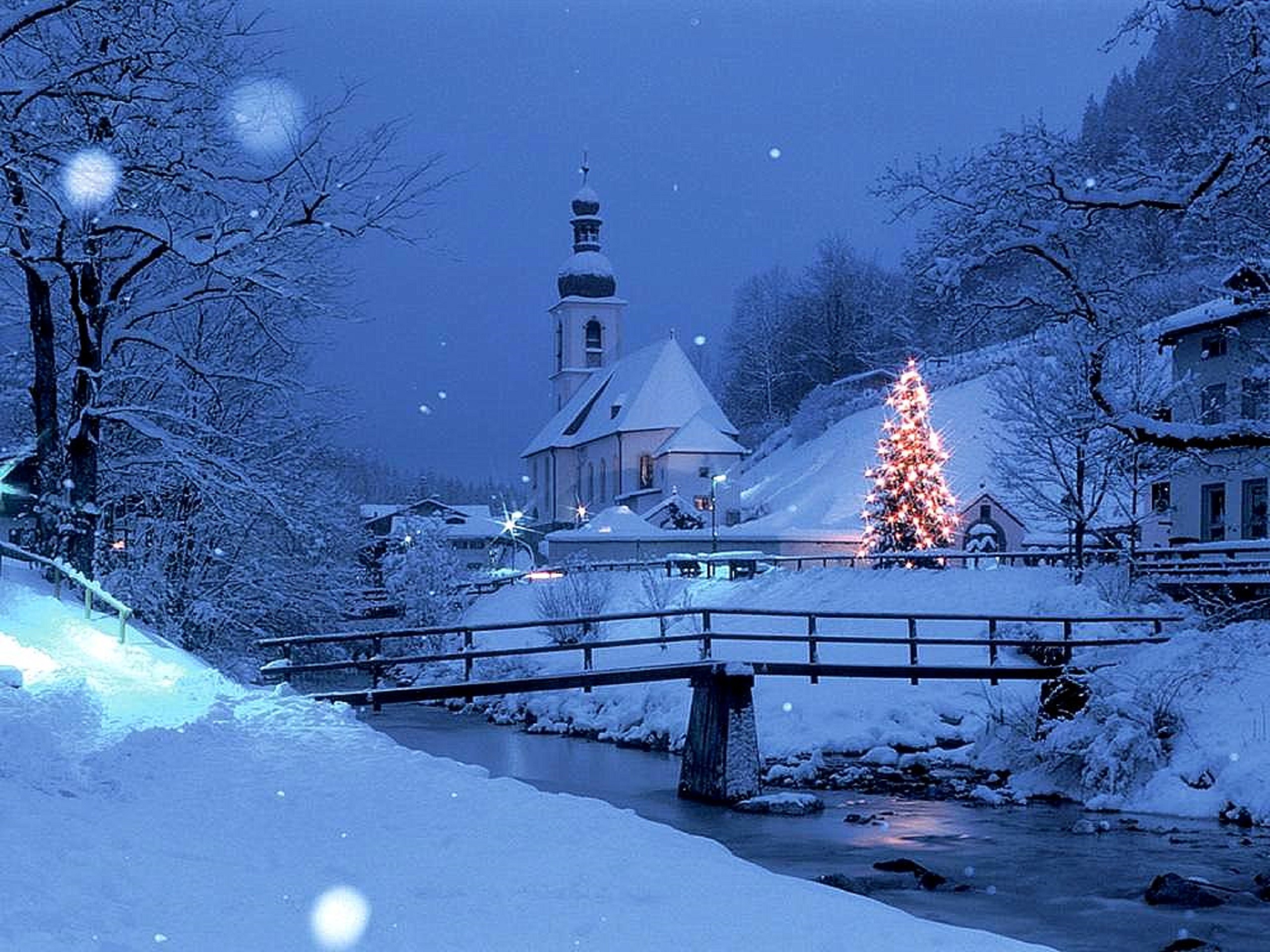 Christmas Landscape Wallpapers