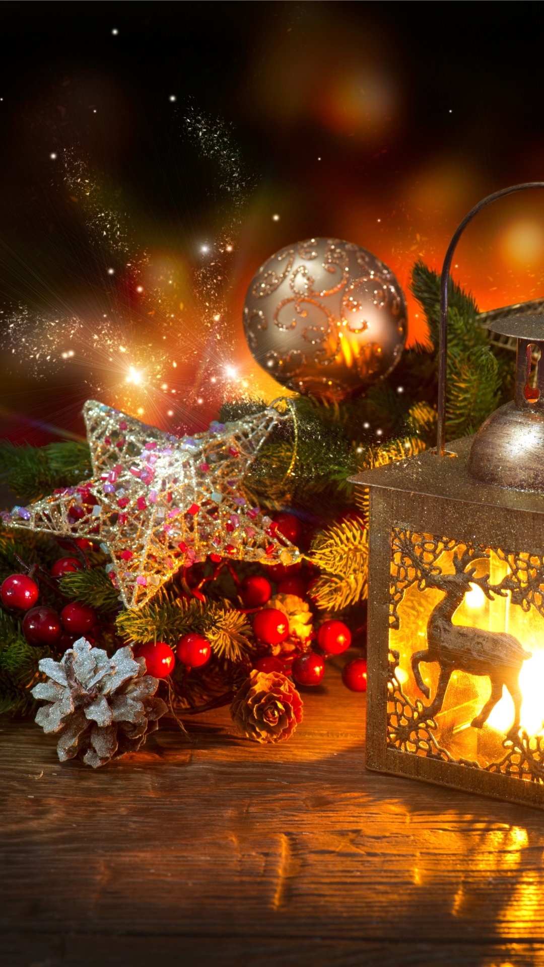 Christmas Lantern Wallpapers