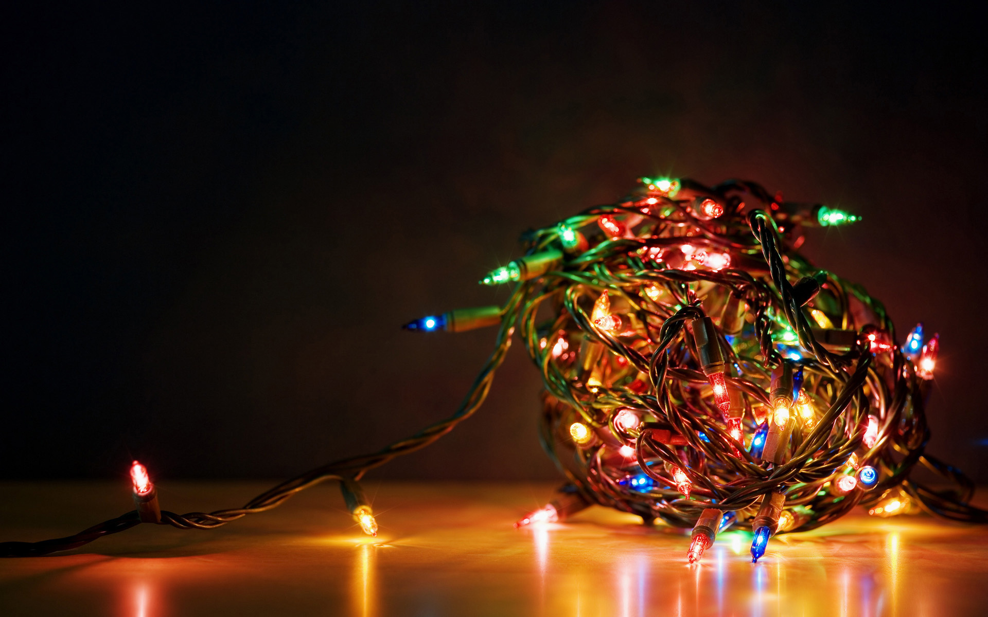 Christmas Lights 1920X1080 Wallpapers