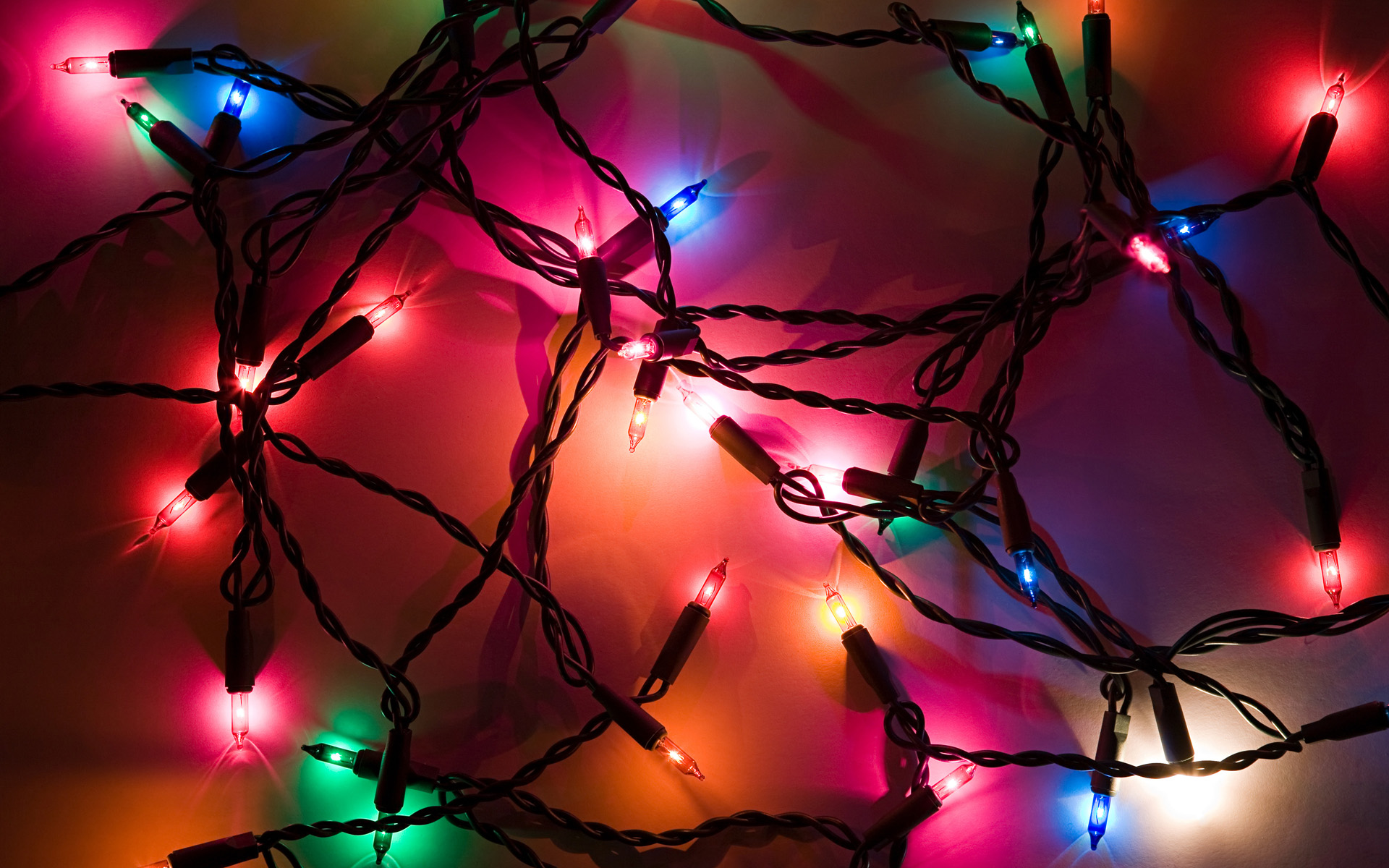 Christmas Lights 1920X1080 Wallpapers