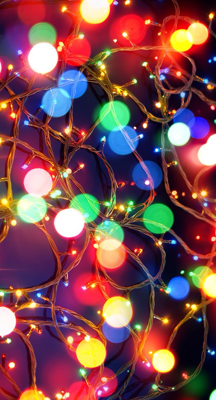 Christmas Lights Iphone Wallpapers