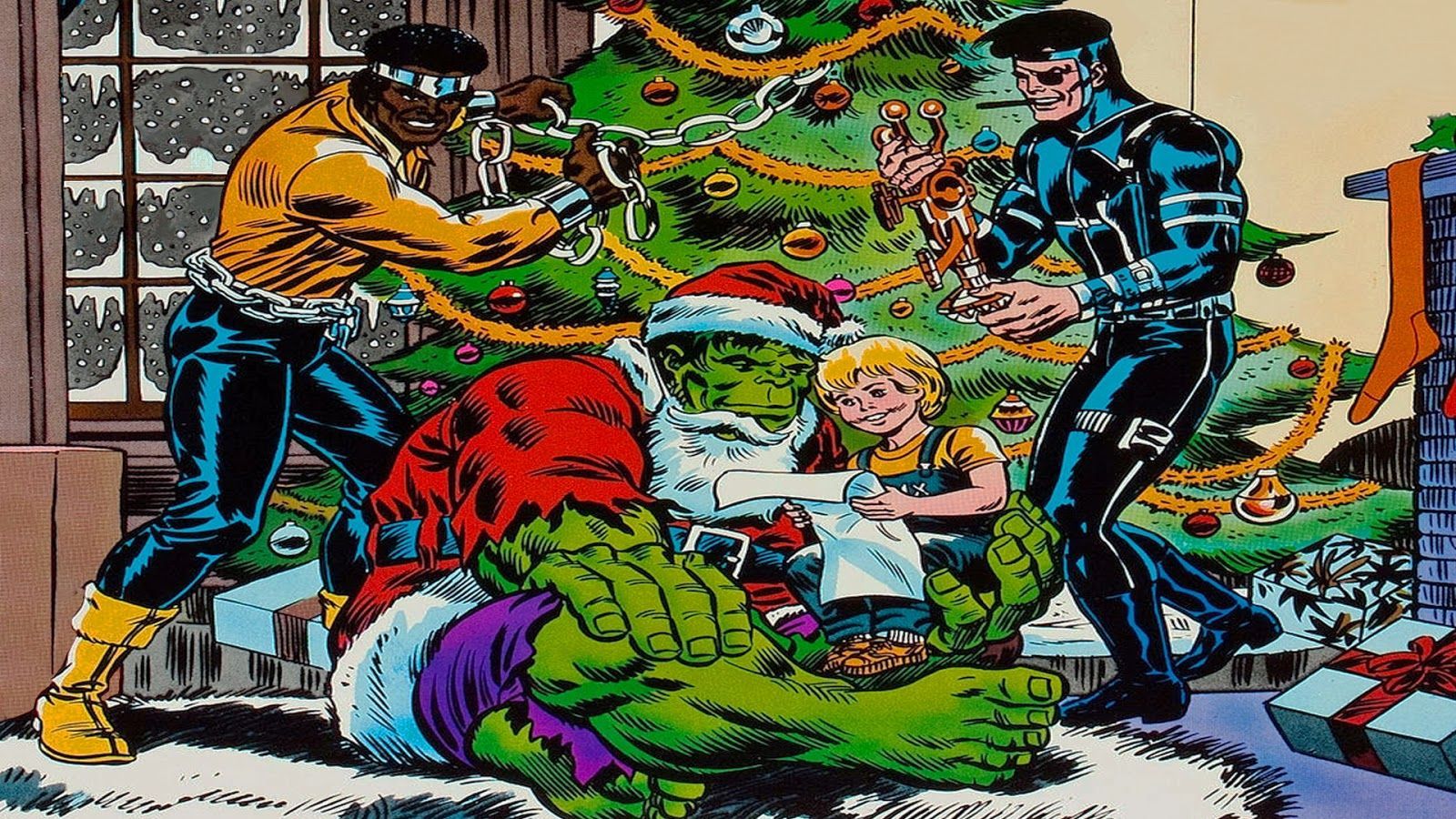 Christmas Marvel Wallpapers