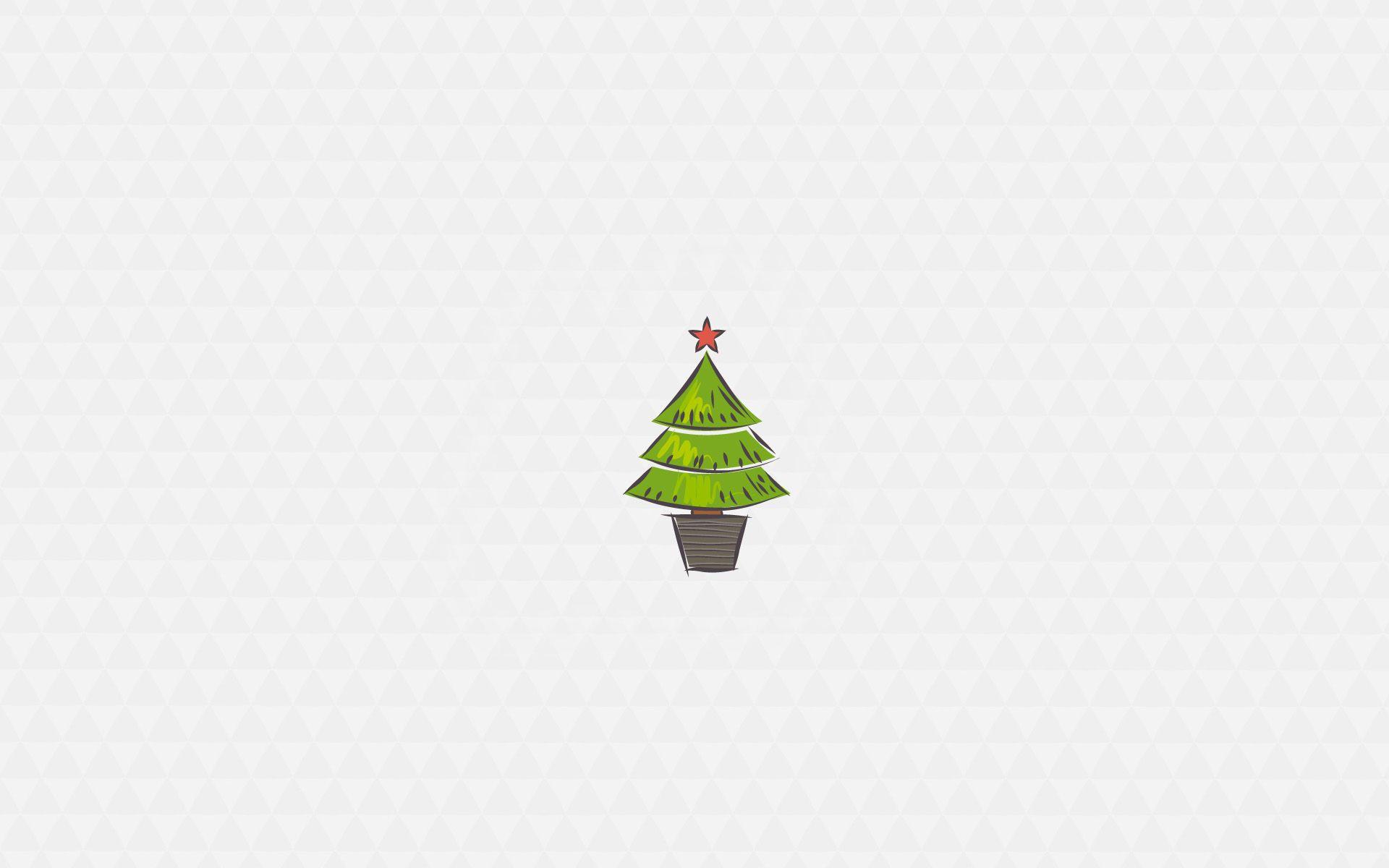 Christmas Minimalist Wallpapers