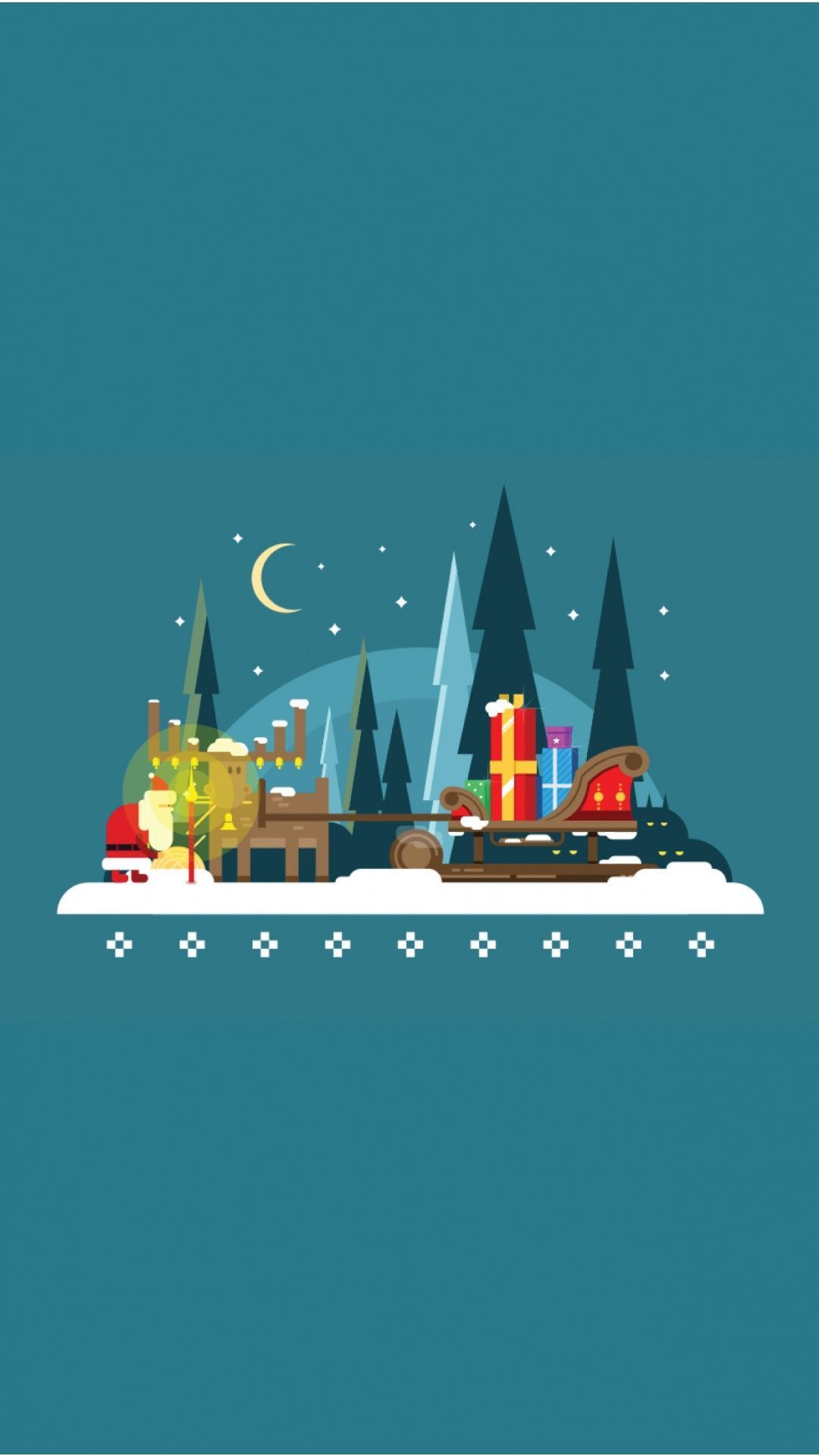 Christmas Minimalist Wallpapers