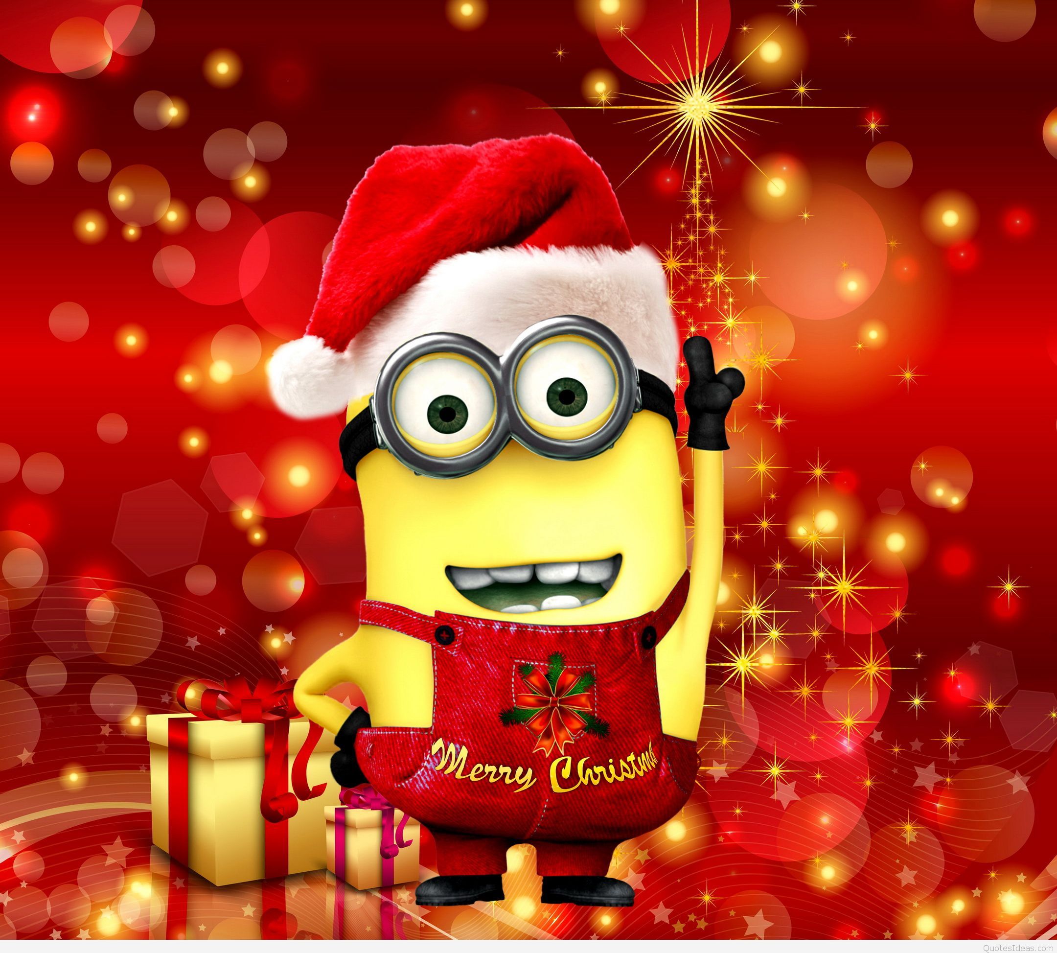 Christmas Minions Wallpapers