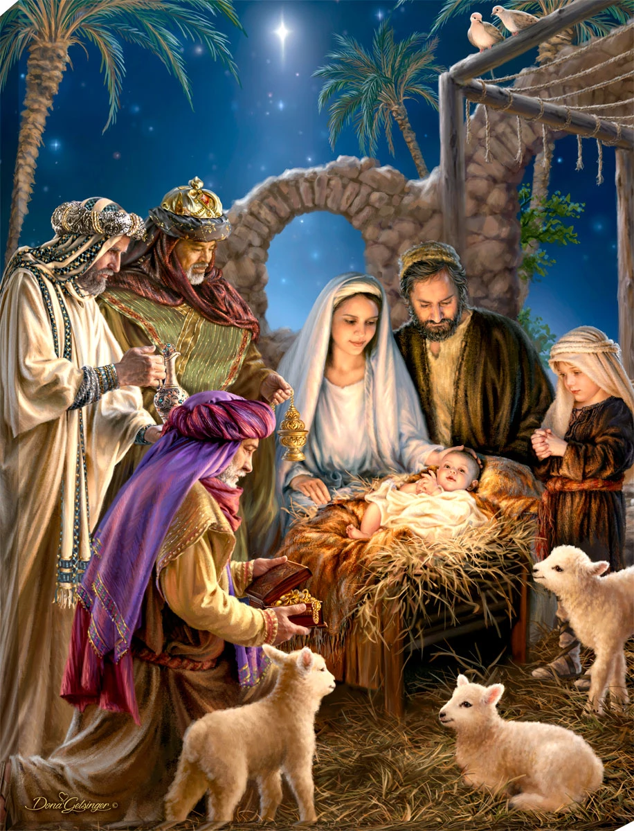 Christmas Nativity Scene Wallpapers