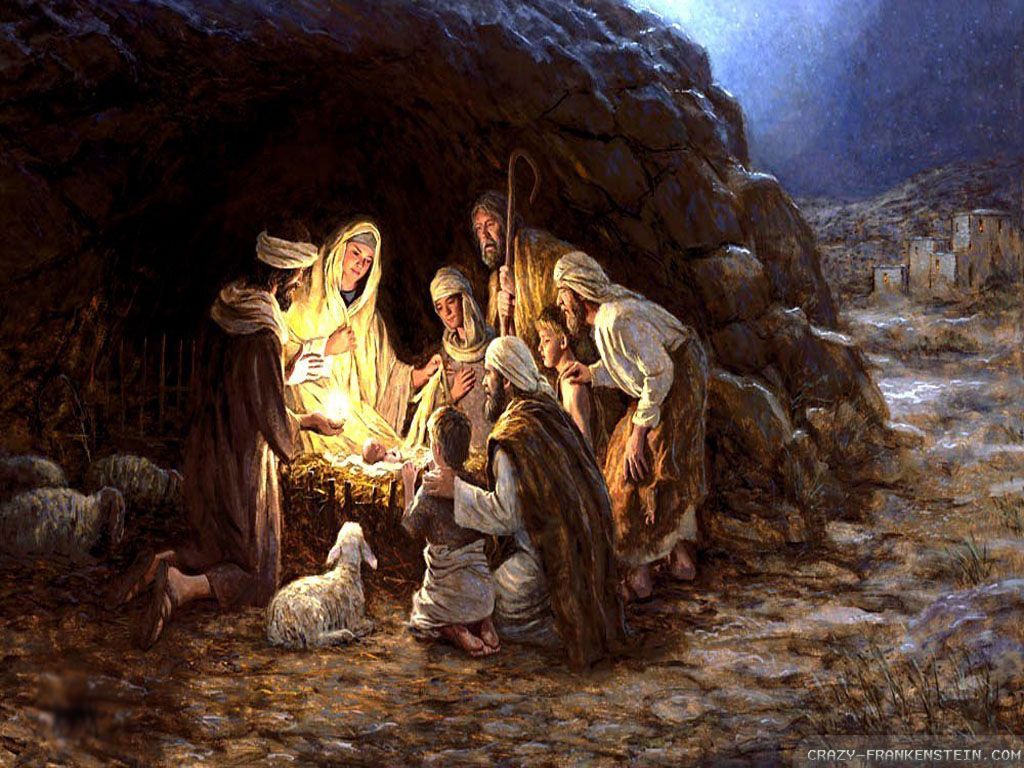 Christmas Nativity Scene Wallpapers