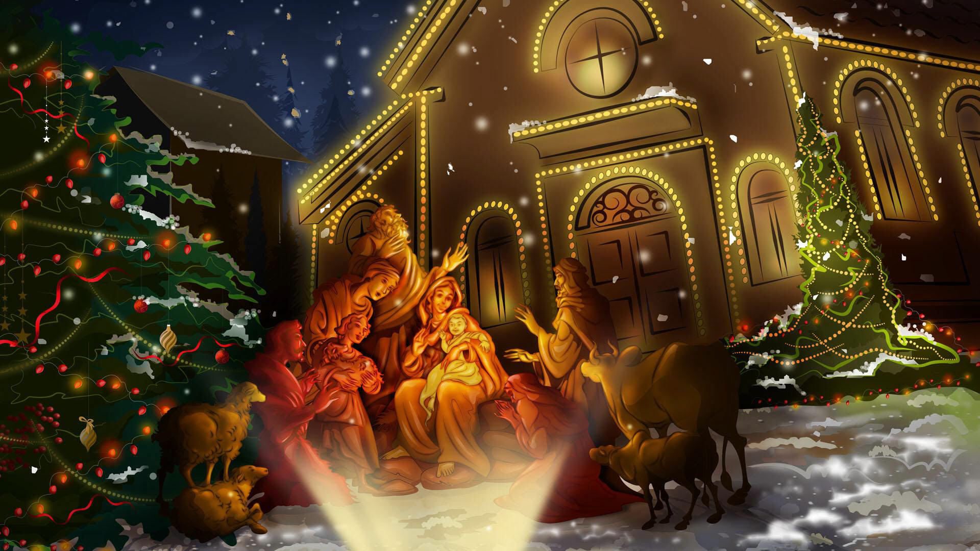 Christmas Nativity Wallpapers