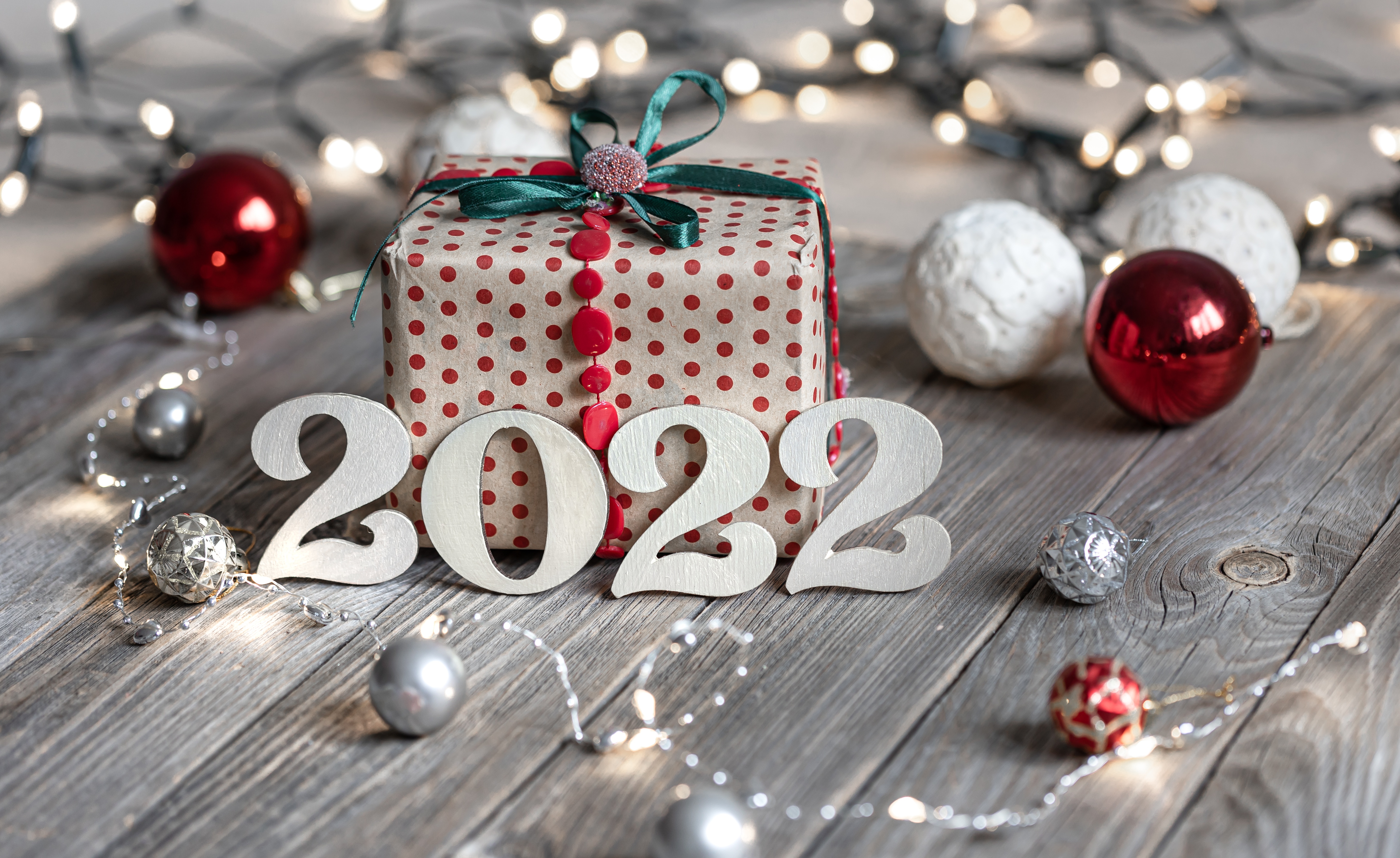 Christmas New Year 2022 4K Wallpapers