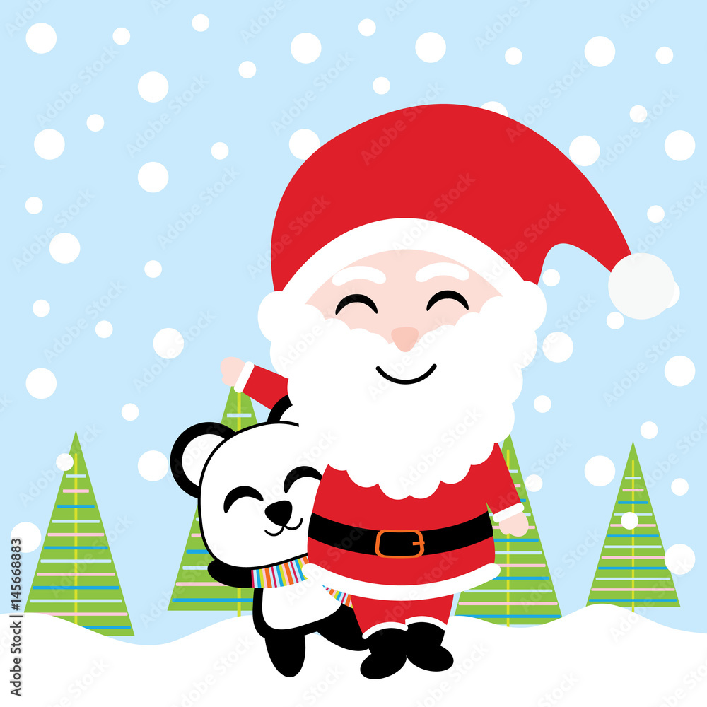 Christmas Panda Wallpapers