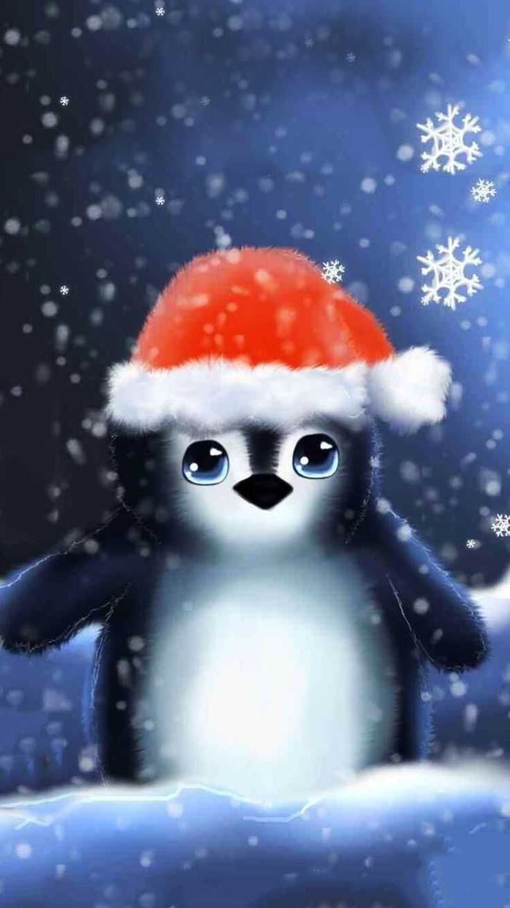 Christmas Penguin Wallpapers