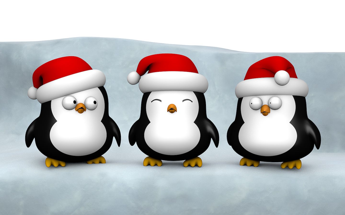 Christmas Penguin Wallpapers