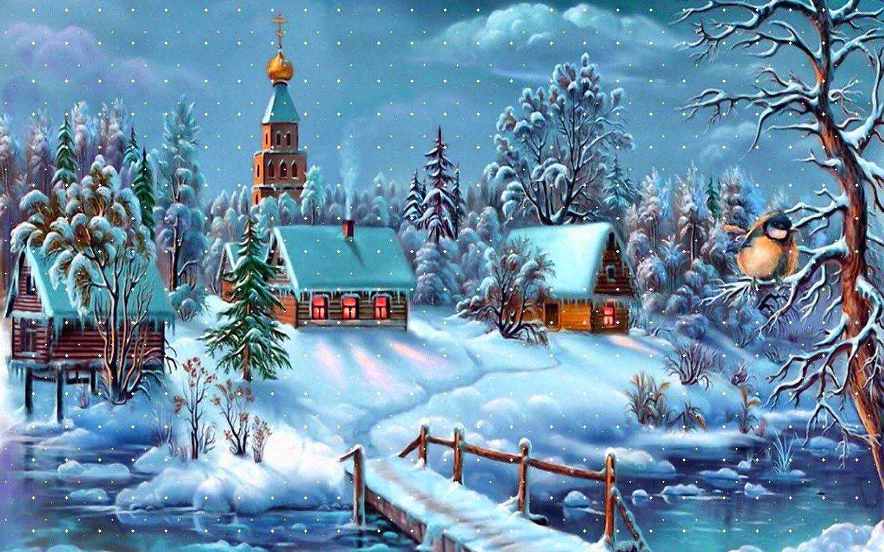 Christmas Pictures Snow Wallpapers