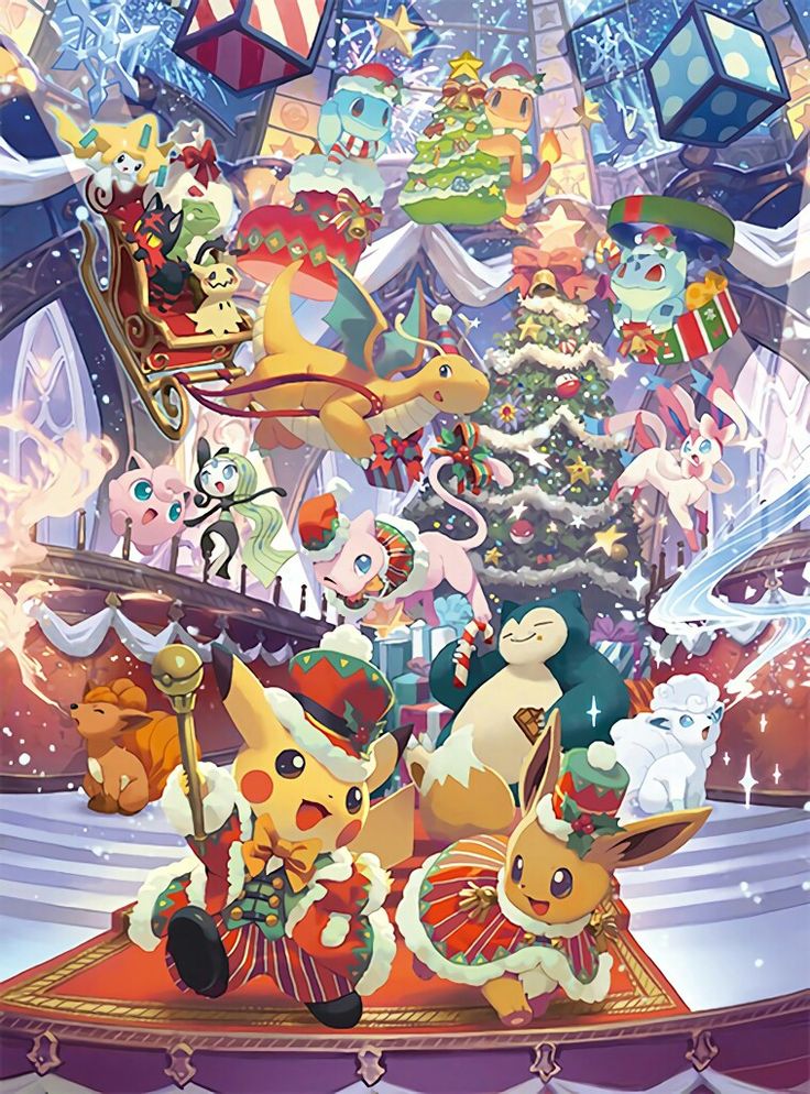 Christmas Pokemon Wallpapers