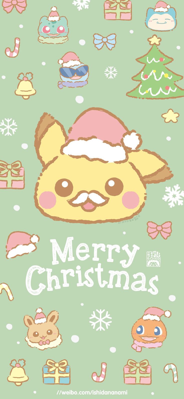 Christmas Pokemon Wallpapers