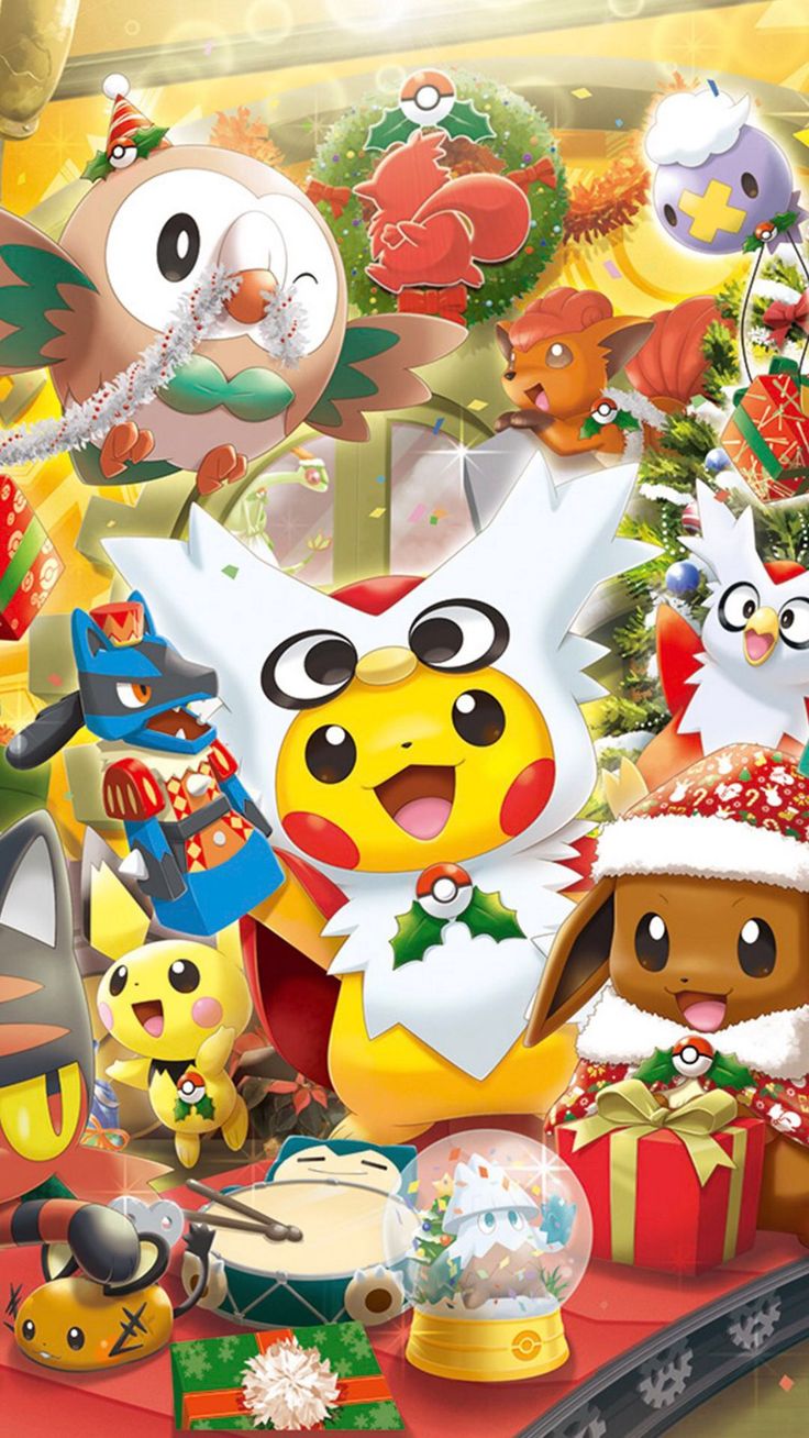 Christmas Pokemon Wallpapers