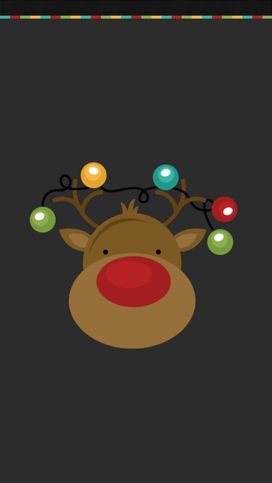 Christmas Reindeer Phone Wallpapers