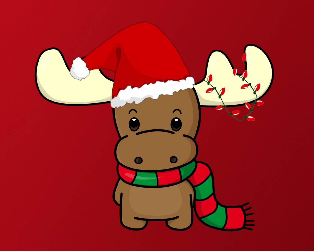 Christmas Reindeer Phone Wallpapers